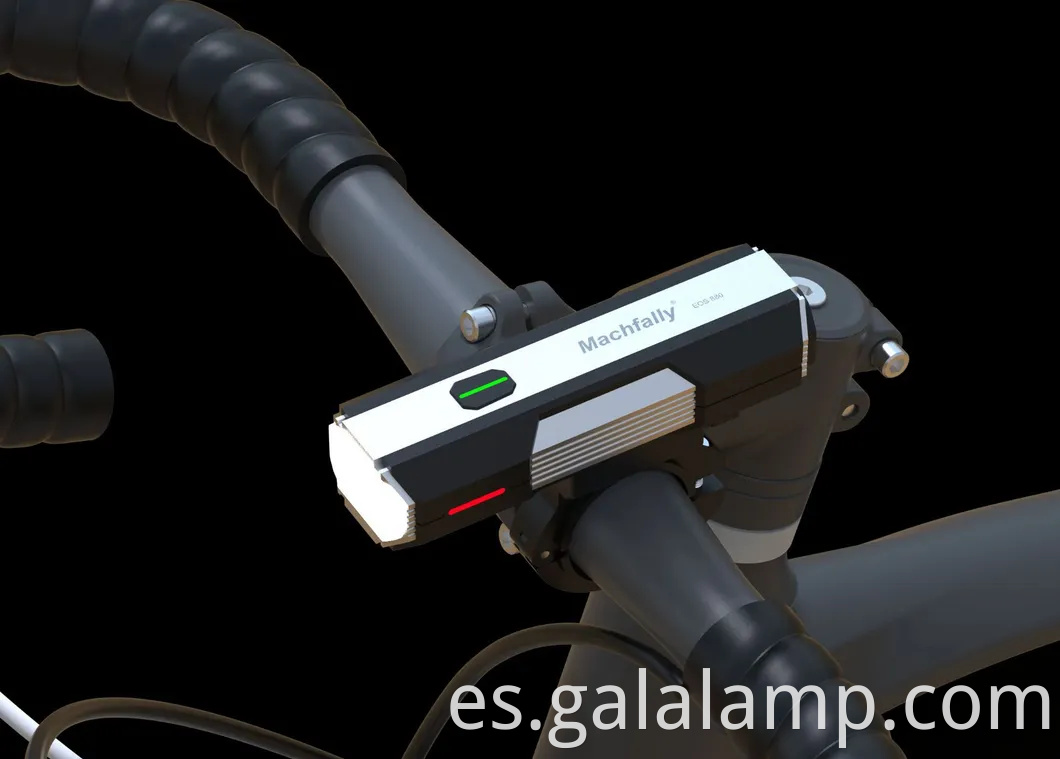 Nueva luz de bicicleta resaltado 700 lúmenes aleación de aluminio montaña bicicleta luz